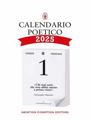 cover image of Calendario poetico 2025